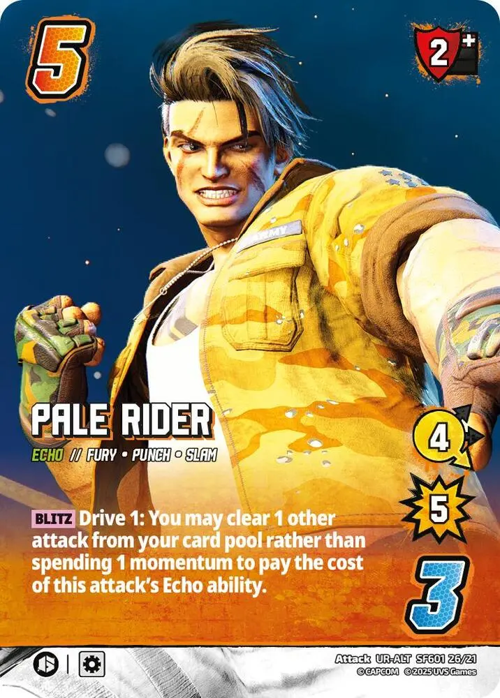 Pale Rider (Alternate Art) - Challenger Series: Street Fighter 6 (Sf6) 1