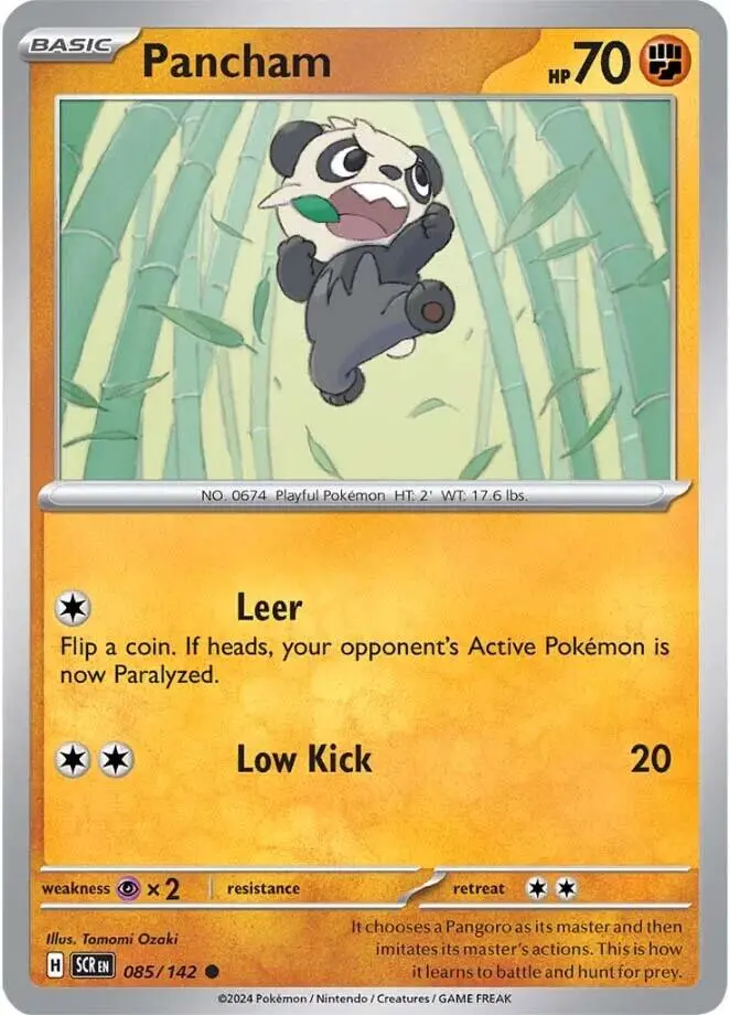 Pancham (085/142) [Scarlet & Violet: Stellar Crown] 1