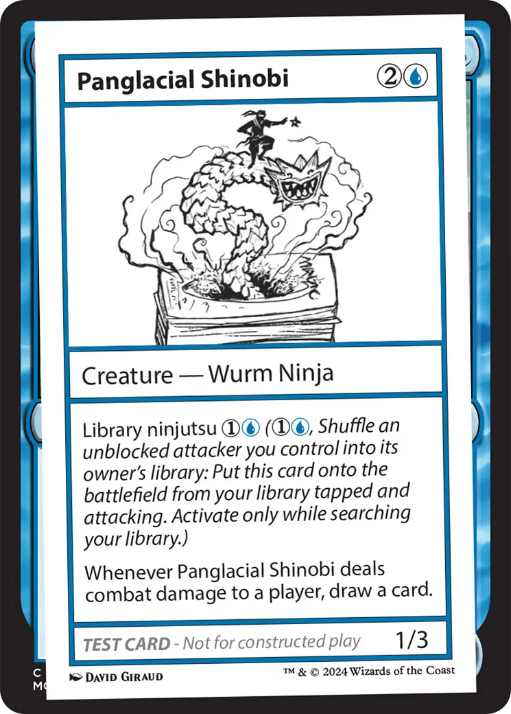 Panglacial Shinobi [Mystery Booster 2 Playtest Cards] 1