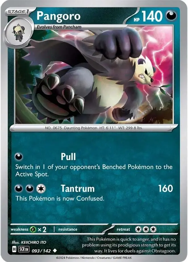 Pangoro (093/142) [Scarlet & Violet: Stellar Crown] 1