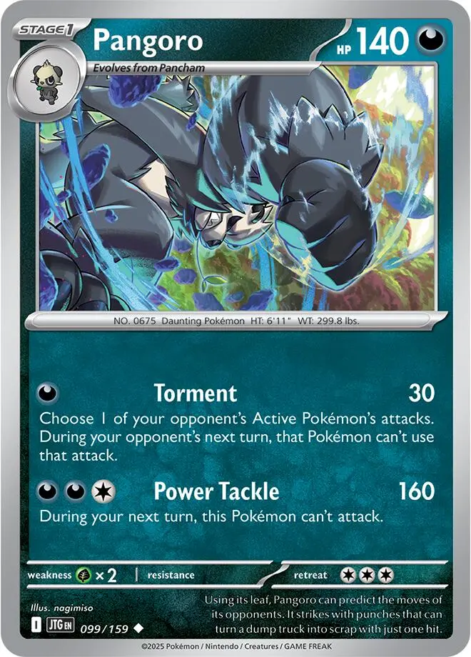 Pangoro (099/159) [Scarlet & Violet: Journey Together] 1