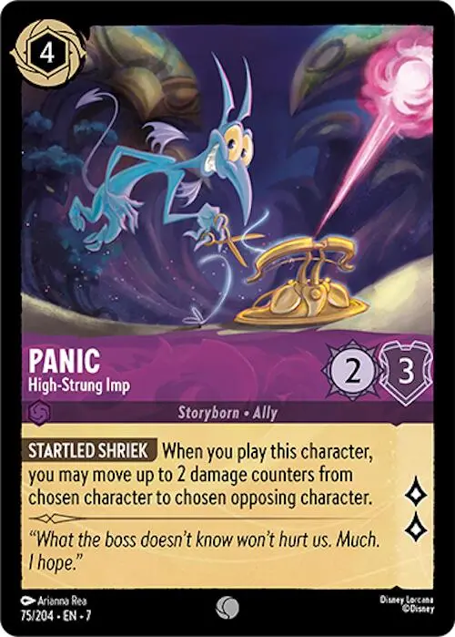 Panic - High-Strung Imp (75/204) [Archazia's Island] 1