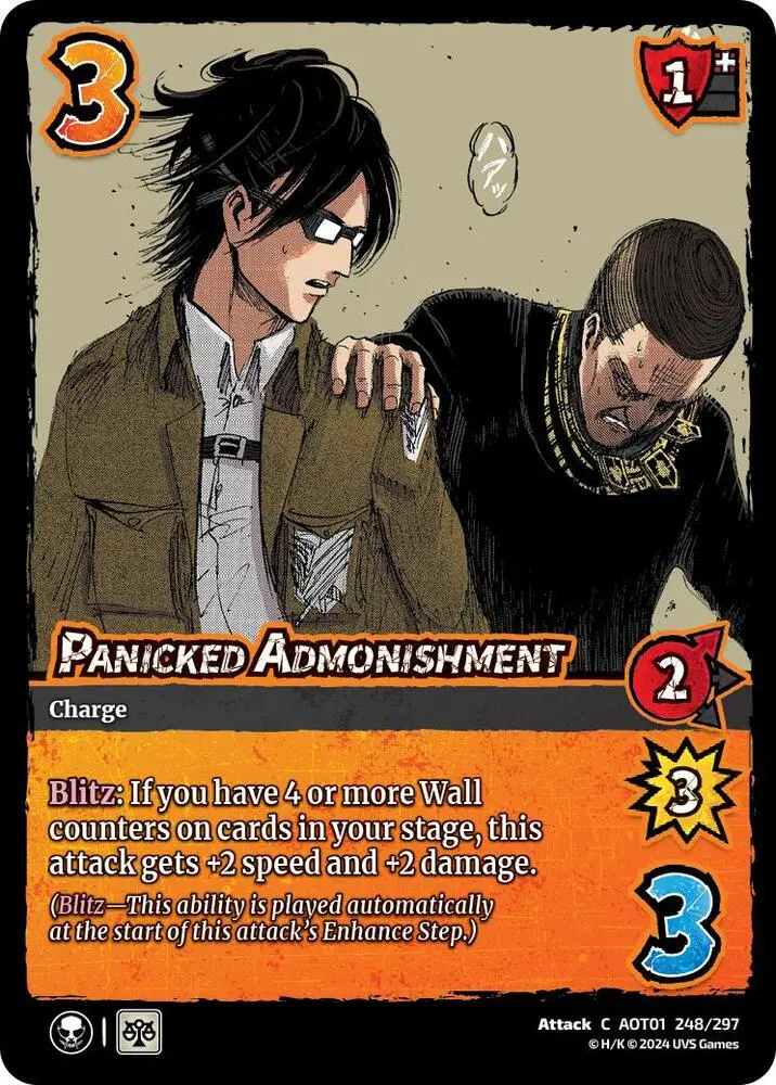 Panicked Admonishment 1