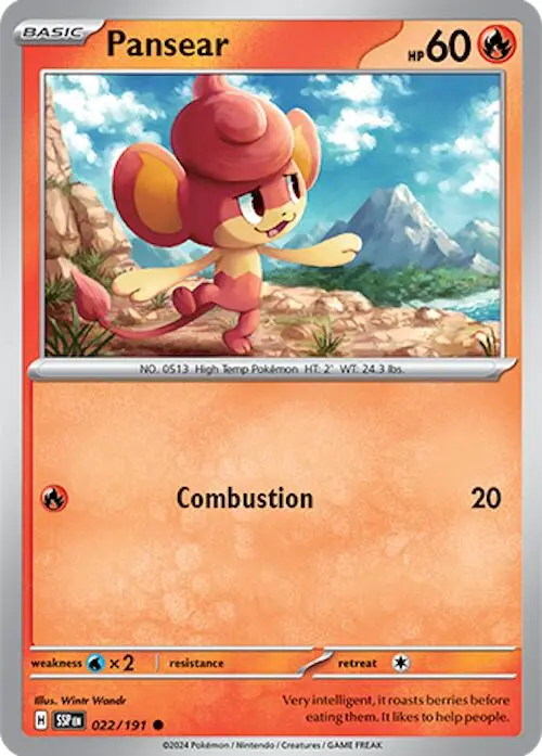 Pansear (022/191) [Scarlet & Violet: Surging Sparks] 1