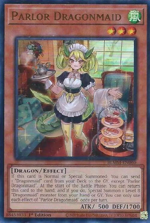 Parlor Dragonmaid [Blmm-En060] Ultra Rare 1