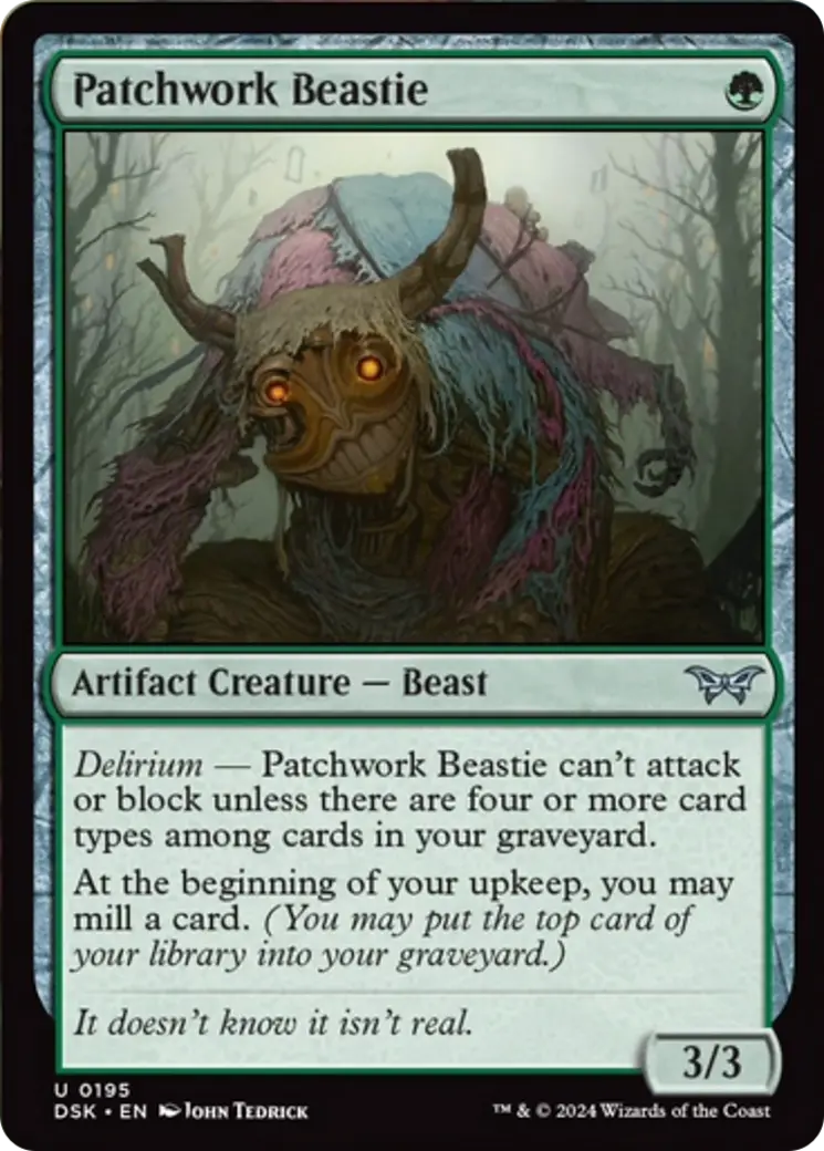 Patchwork Beastie [Duskmourn: House Of Horror] 1