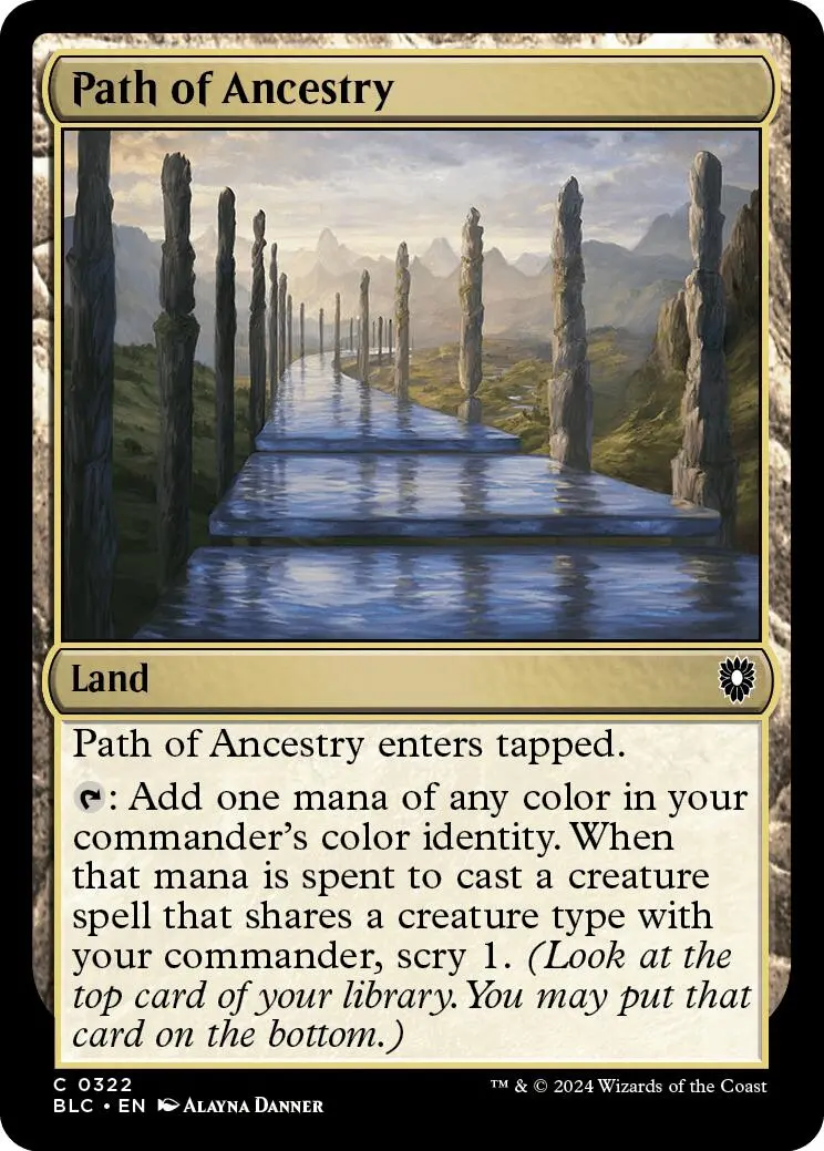 Path Of Ancestry [Bloomburrow Commander] 1