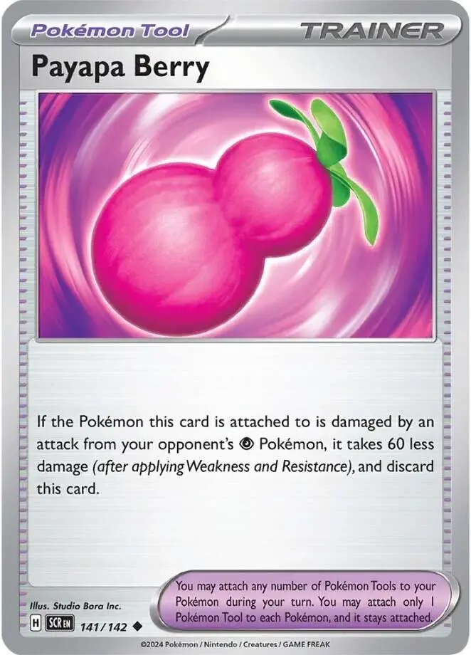 Payapa Berry (141/142) [Scarlet & Violet: Stellar Crown] 1