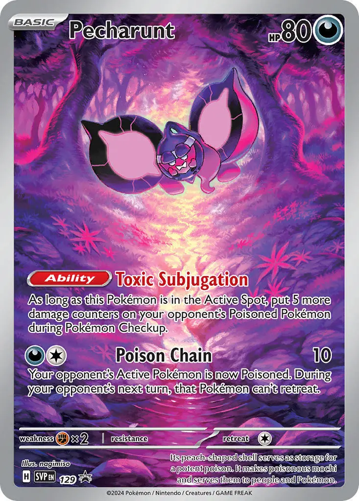Pecharunt (129) [Scarlet & Violet: Black Star Promos] 1