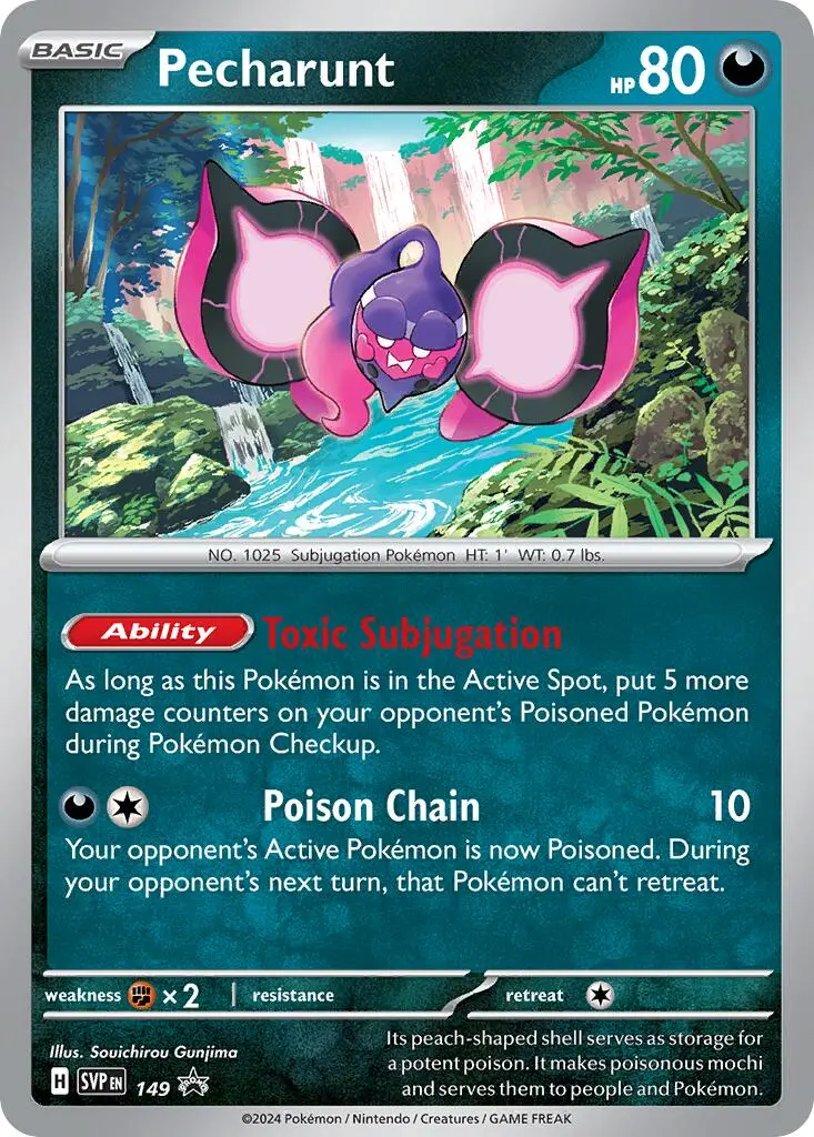 Pecharunt (149) [Scarlet & Violet: Black Star Promos] 1