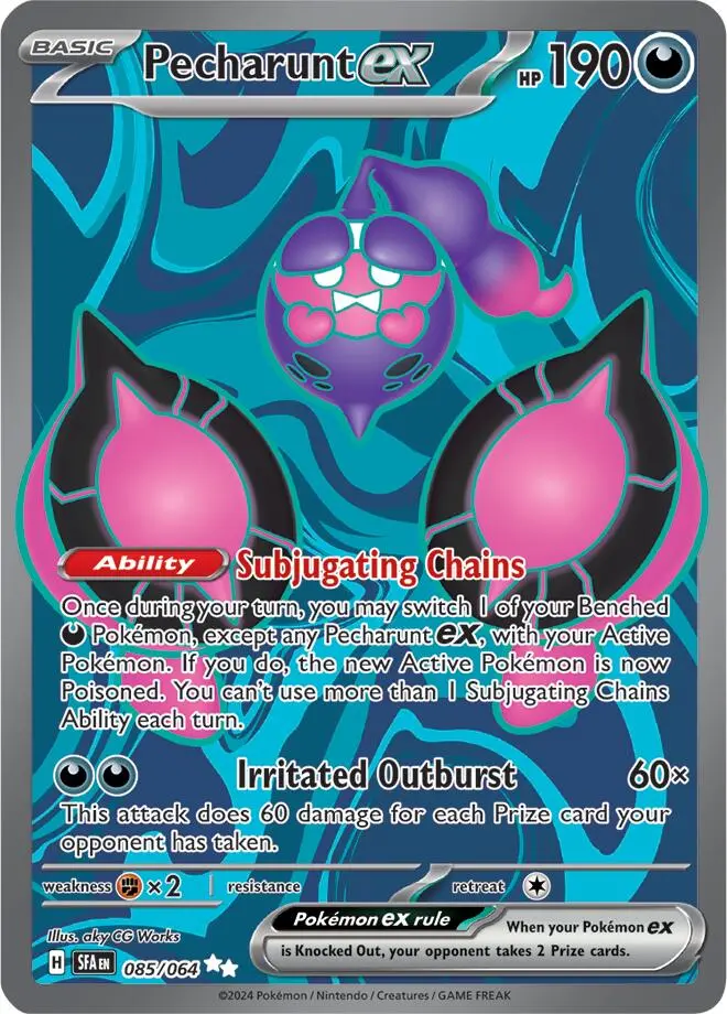 Pecharunt Ex (085/064) [Scarlet & Violet: Shrouded Fable] 1