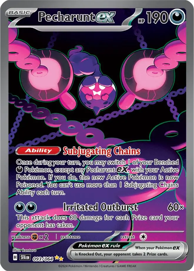 Pecharunt Ex (093/064) [Scarlet & Violet: Shrouded Fable] 1
