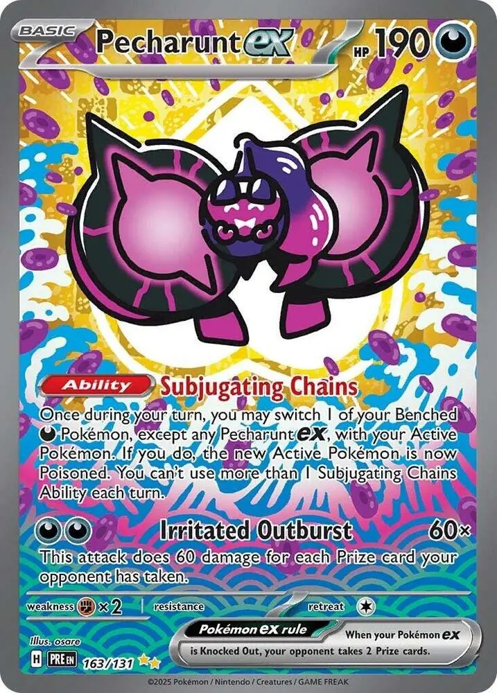 Pecharunt Ex (163/131) [Scarlet & Violet: Prismatic Evolutions] 1