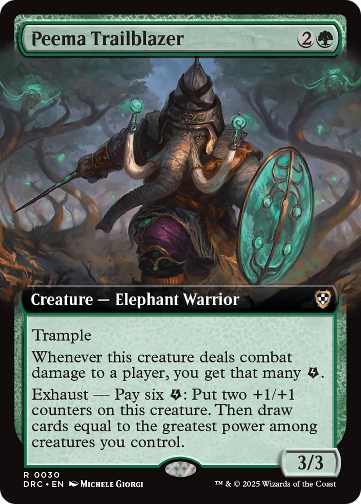 Peema Trailblazer (Extended Art) [Aetherdrift Commander] 1
