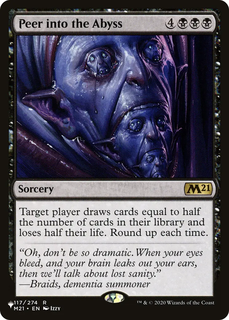 Peer Into The Abyss [The List] 1