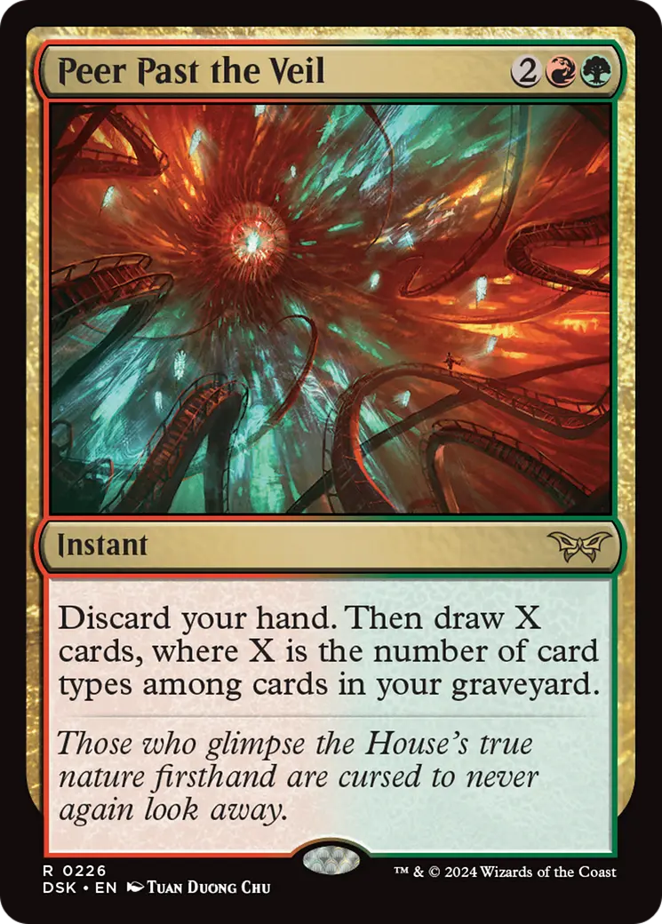 Peer Past The Veil [Duskmourn: House Of Horror] 1