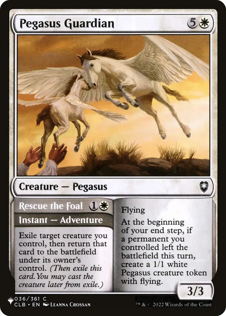 Pegasus Guardian [The List] 1