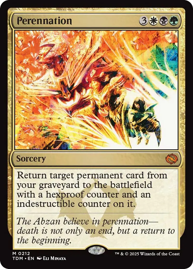 Perennation [Tarkir: Dragonstorm] 1