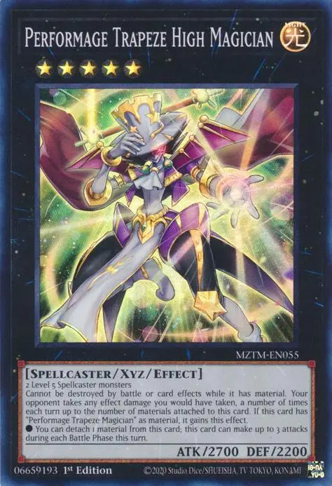 Performage Trapeze High Magician [Mztm-En055] Super Rare 1
