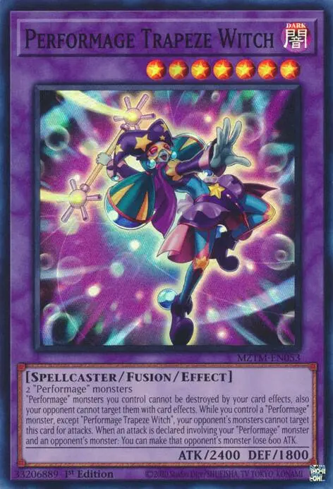 Performage Trapeze Witch [Mztm-En053] Super Rare 1
