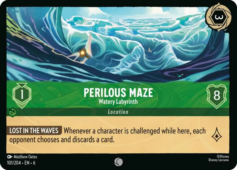 Perilous Maze - Watery Labyrinth (101/204) [Azurite Sea] 1