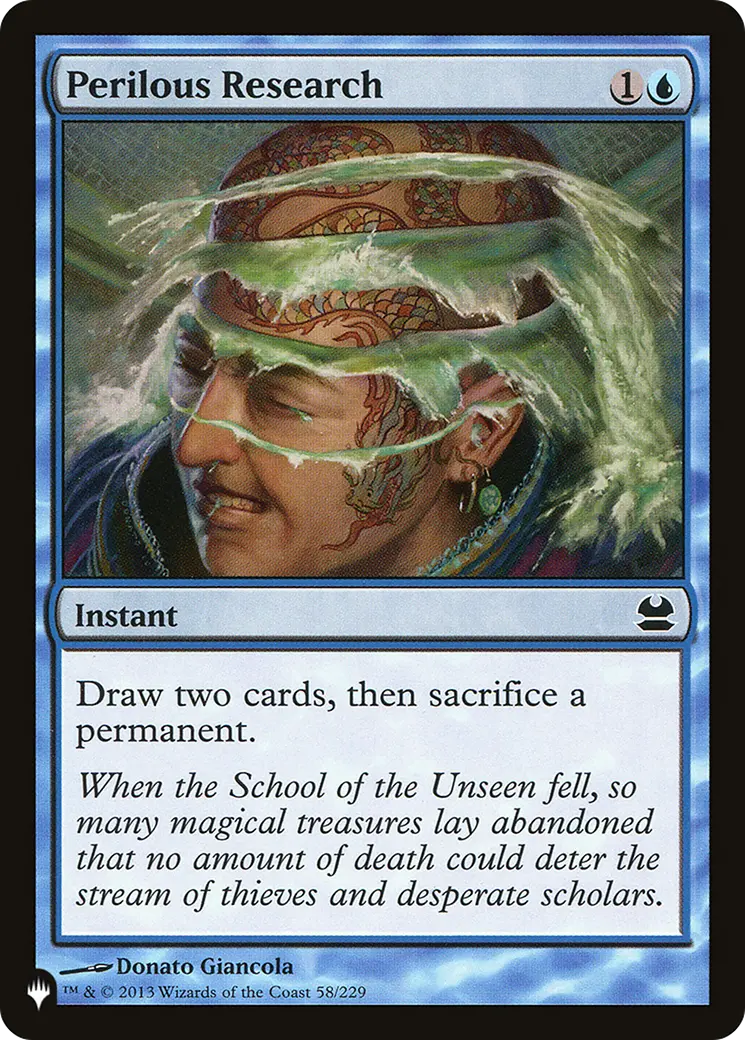 Perilous Research [The List] 1