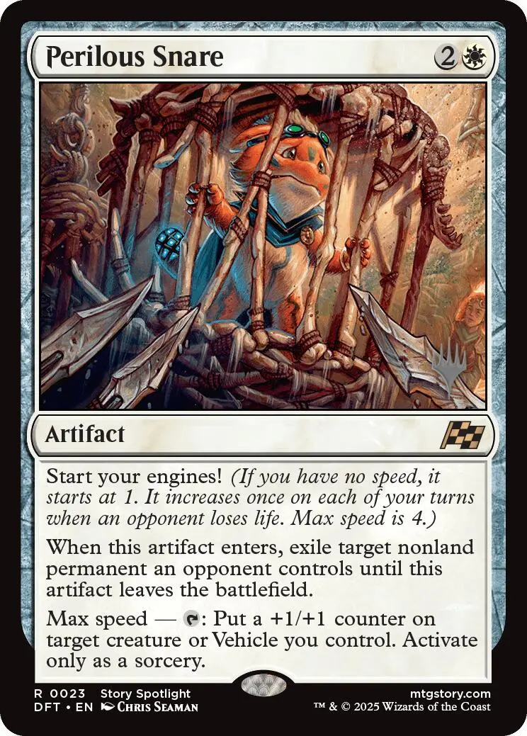 Perilous Snare (Promo Pack) [Aetherdrift Promos] 1
