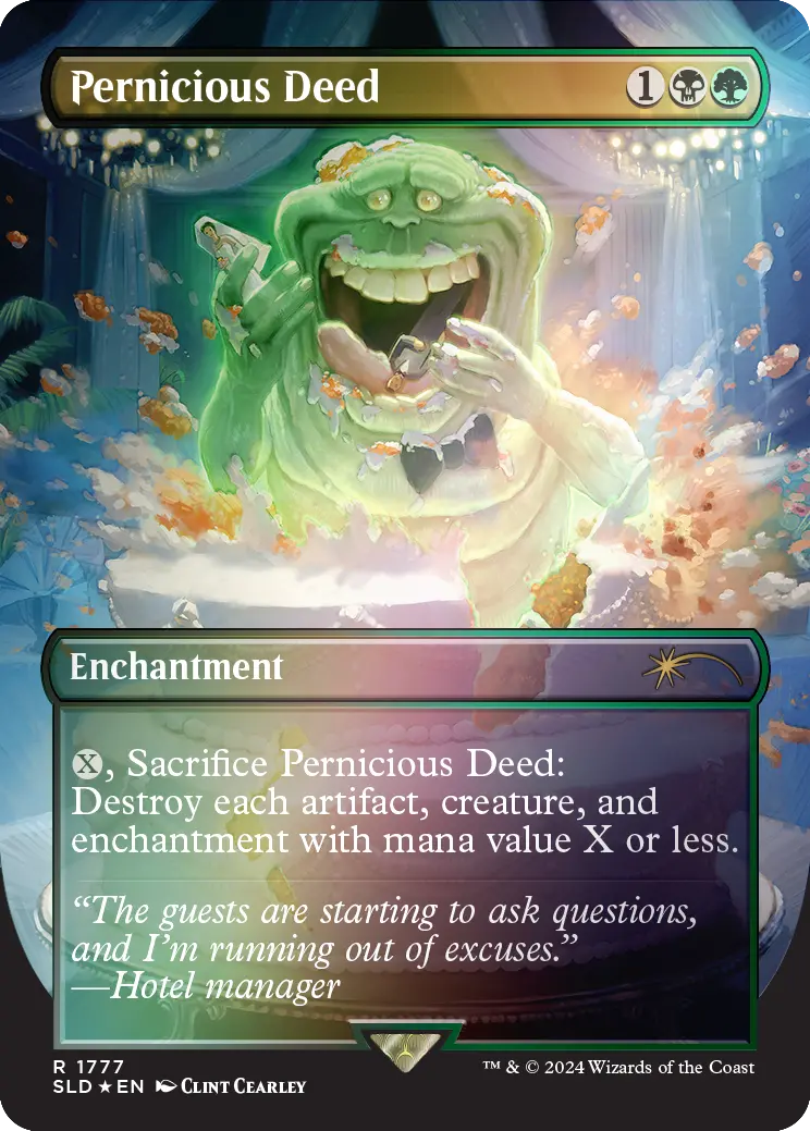 Pernicious Deed (Rainbow Foil) [Secret Lair Drop Series] 1