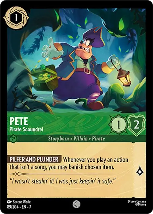Pete - Pirate Scoundrel (89/204) [Archazia's Island] 1