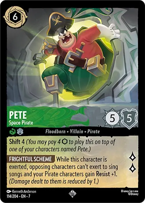 Pete - Space Pirate (114/204) [Archazia's Island] 1
