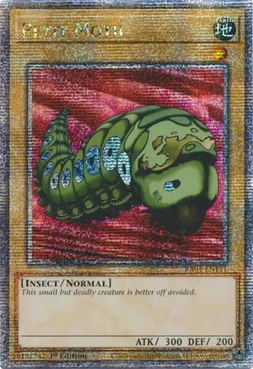 Petit Moth [Ra04-En111] Quarter Century Secret Rare 1