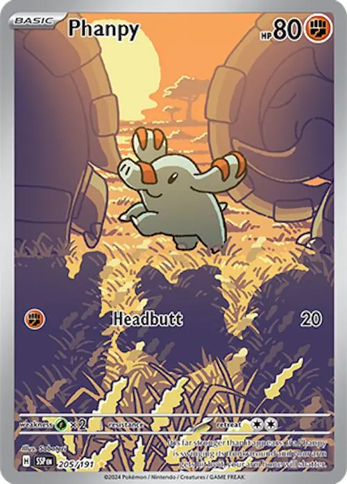 Phanpy (205/191) [Scarlet & Violet: Surging Sparks] 1