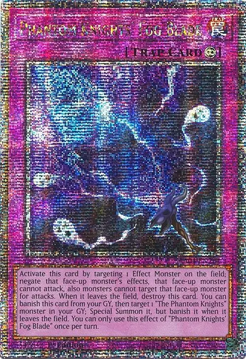 Phantom Knights' Fog Blade [Ra04-En264] Quarter Century Secret Rare 1