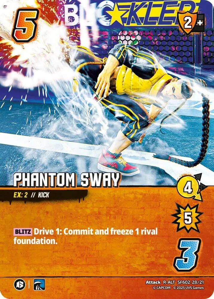 Phantom Sway (Alternate Art) - Challenger Series: Street Fighter 6 (Sf6) 1