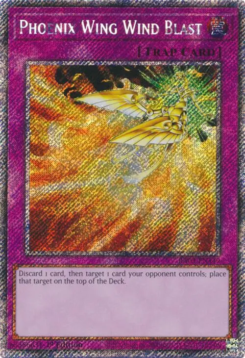 Phoenix Wing Wind Blast (Platinum Secret Rare) [Ra03-En149] Platinum Secret Rare 1