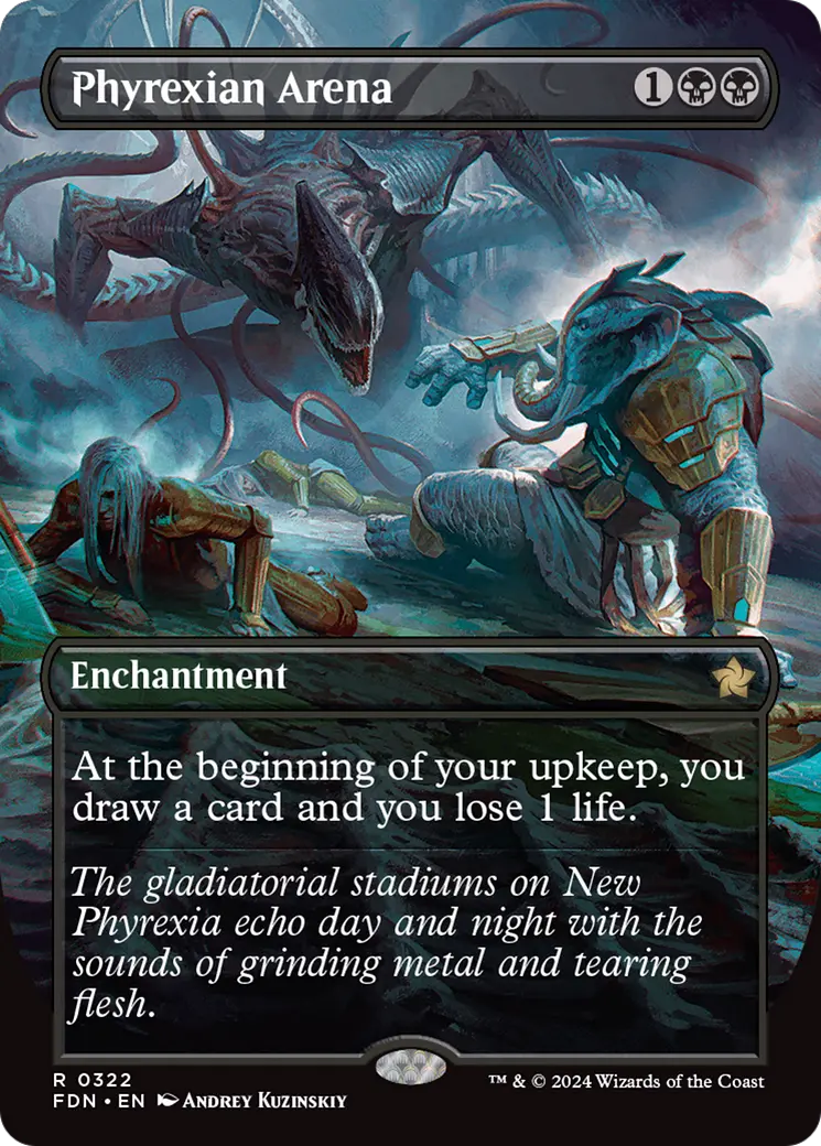 Phyrexian Arena (Borderless) [Foundations] 1