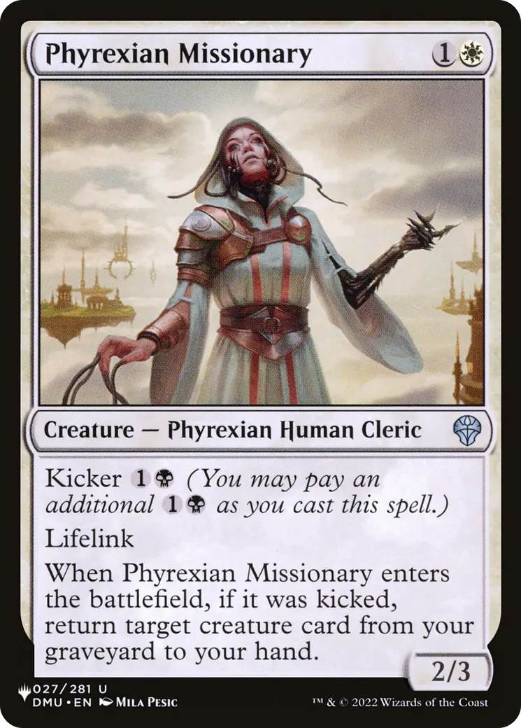 Phyrexian Missionary [The List] 1