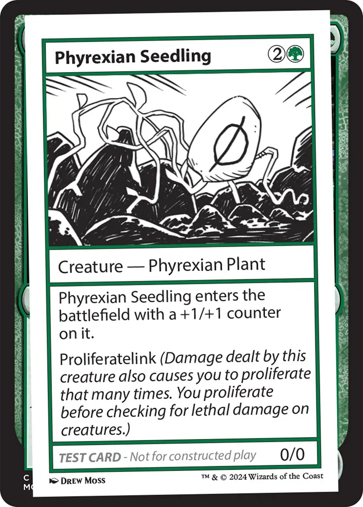 Phyrexian Seedling [Mystery Booster 2 Playtest Cards] 1