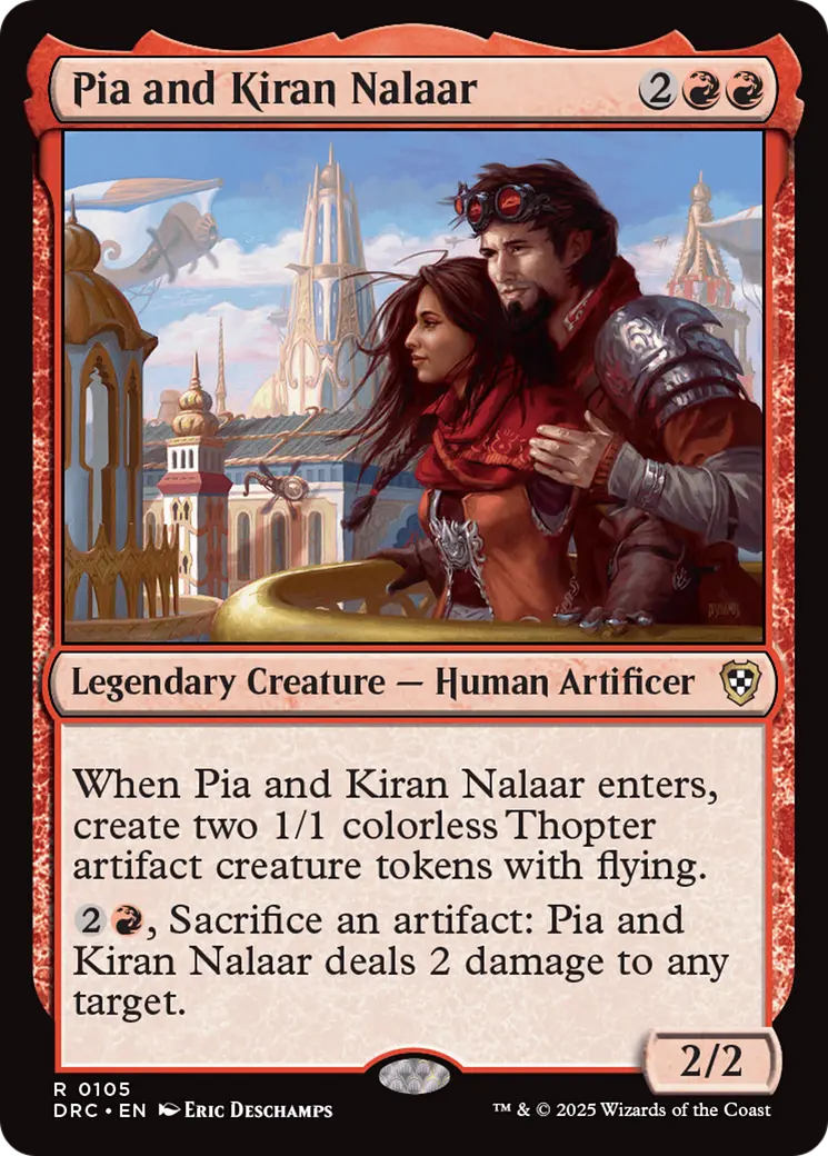 Pia And Kiran Nalaar [Aetherdrift Commander] 1