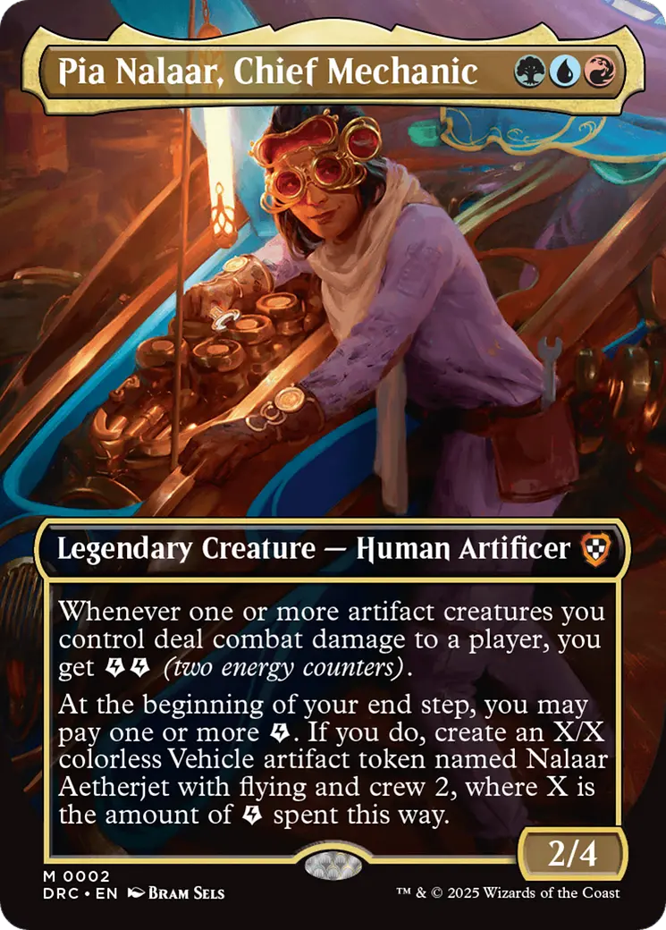 Pia Nalaar, Chief Mechanic (Borderless) [Aetherdrift Commander] 1