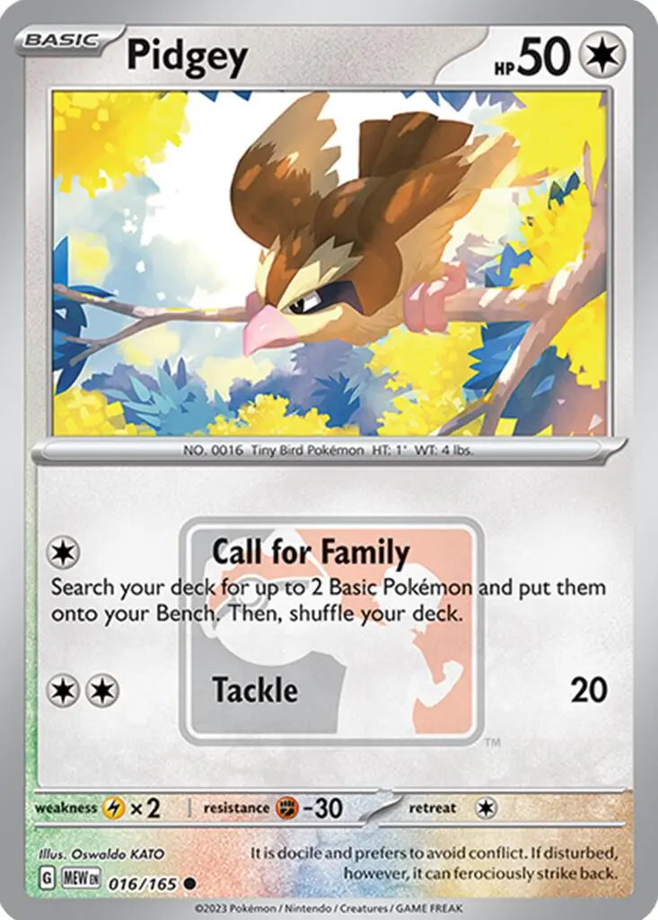 Pidgey (016/165) [League & Championship Cards] 1