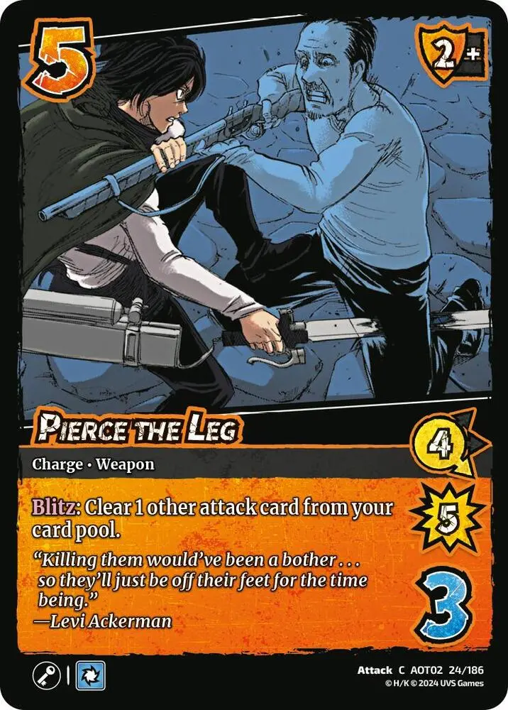 Pierce The Leg - Attack On Titan: Origins Of Power (Aot02) 1