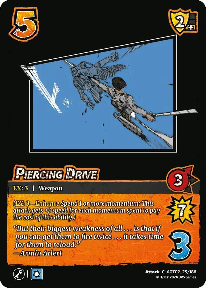Piercing Drive - Attack On Titan: Origins Of Power (Aot02) 1