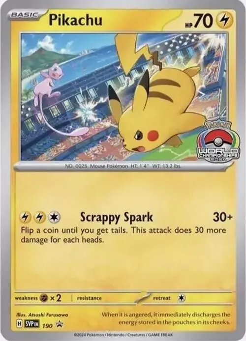 Pikachu (190) [Scarlet & Violet: Black Star Promos] 1