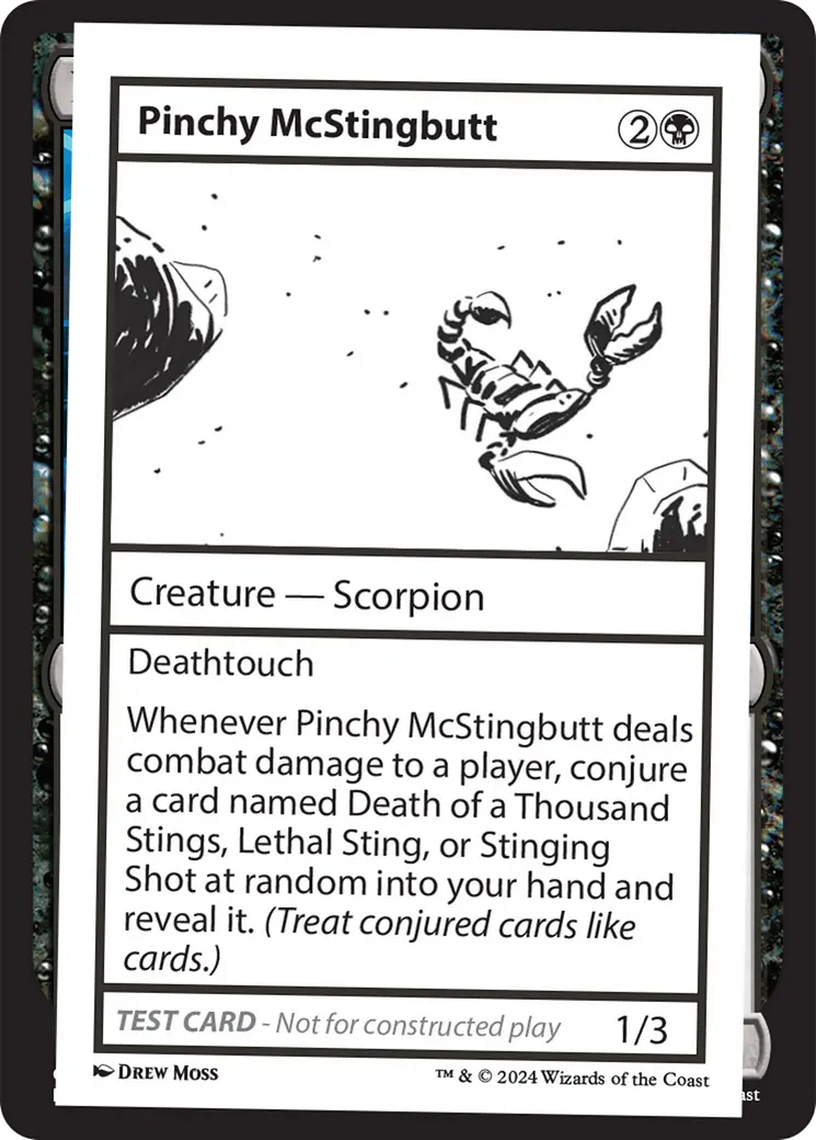 Pinchy Mcstingbutt [Mystery Booster 2 Playtest Cards] 1