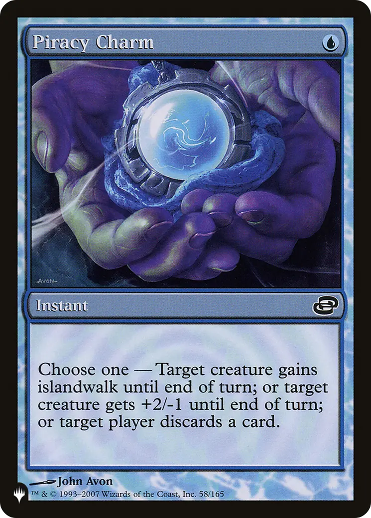 Piracy Charm [The List] 1