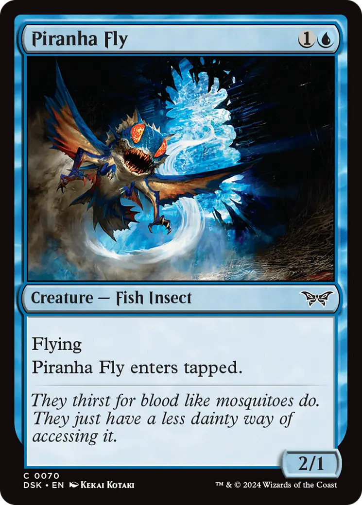 Piranha Fly [Duskmourn: House Of Horror] 1