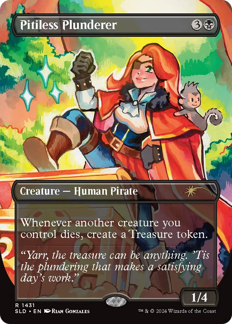 Pitiless Plunderer (Rainbow Foil) [Secret Lair Drop Series] 1