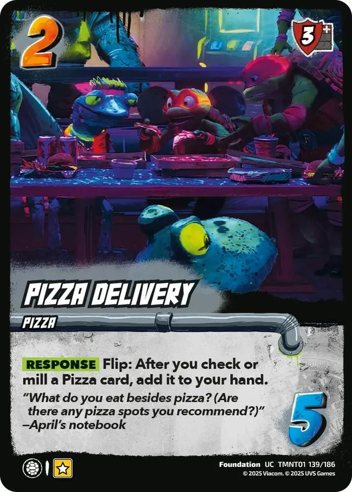 Pizza Delivery - Teenage Mutant Ninja Turtles (Tmnt) 1