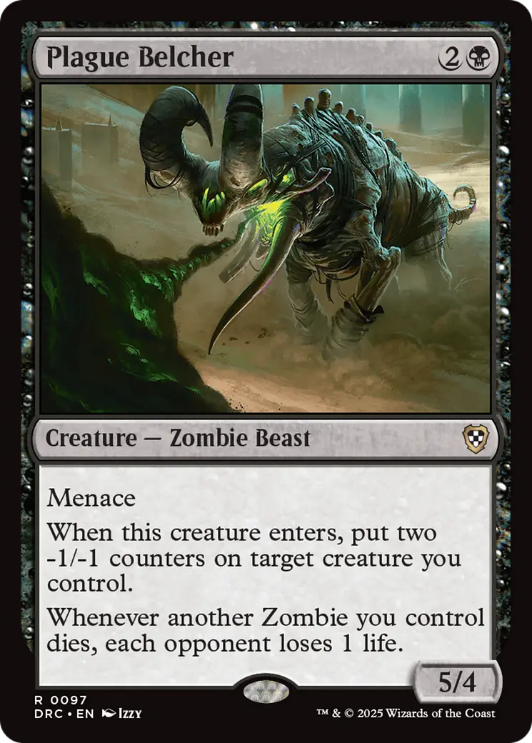 Plague Belcher [Aetherdrift Commander] 1